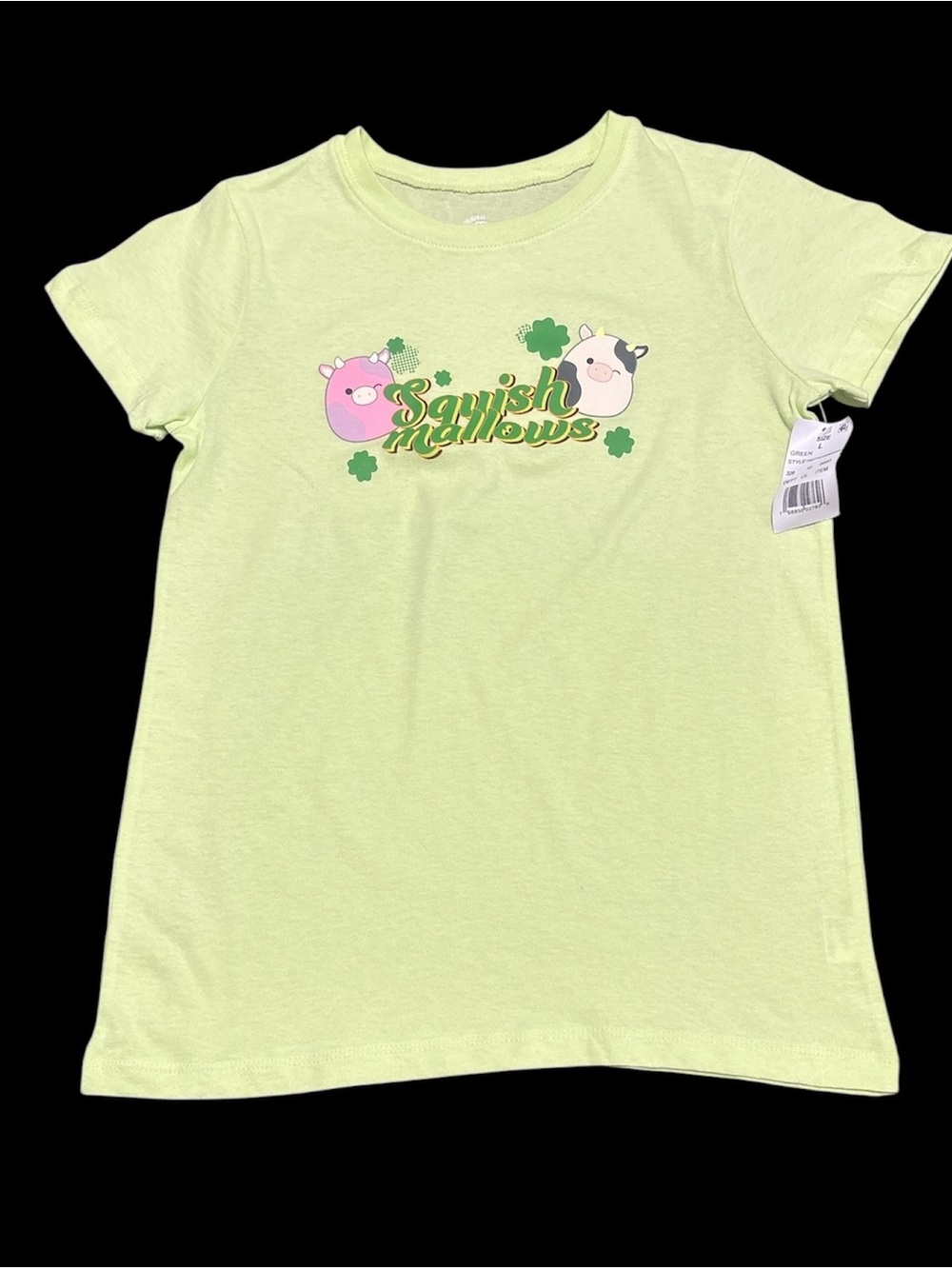 Graphic Tee - Light Green Kids Shirt